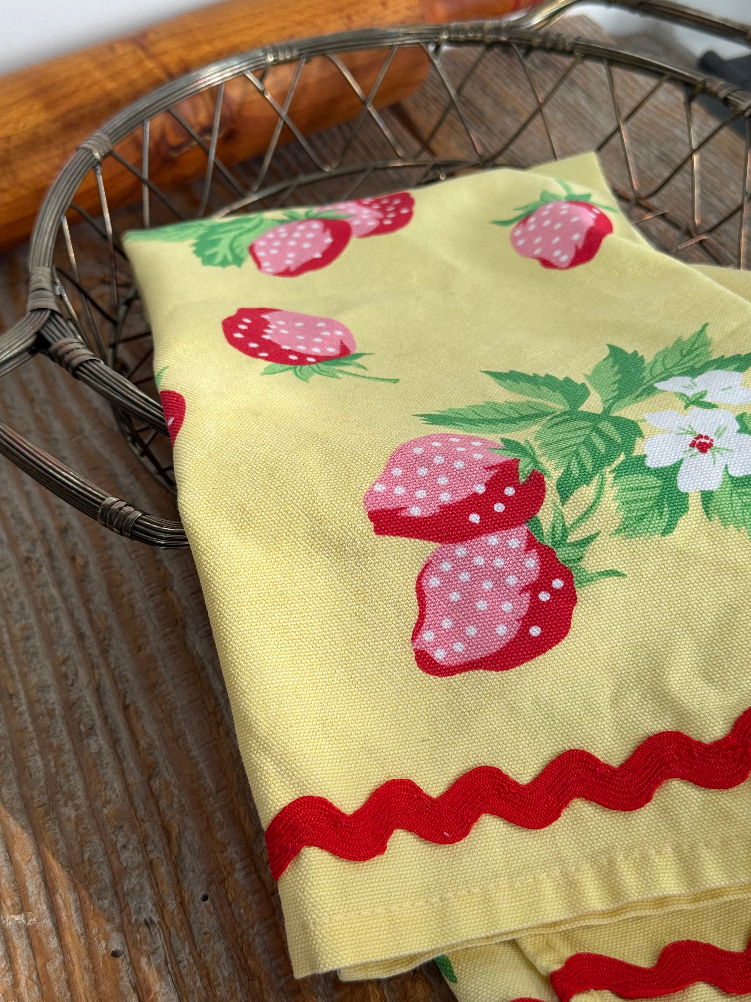 Strawberry Kitchen Towel