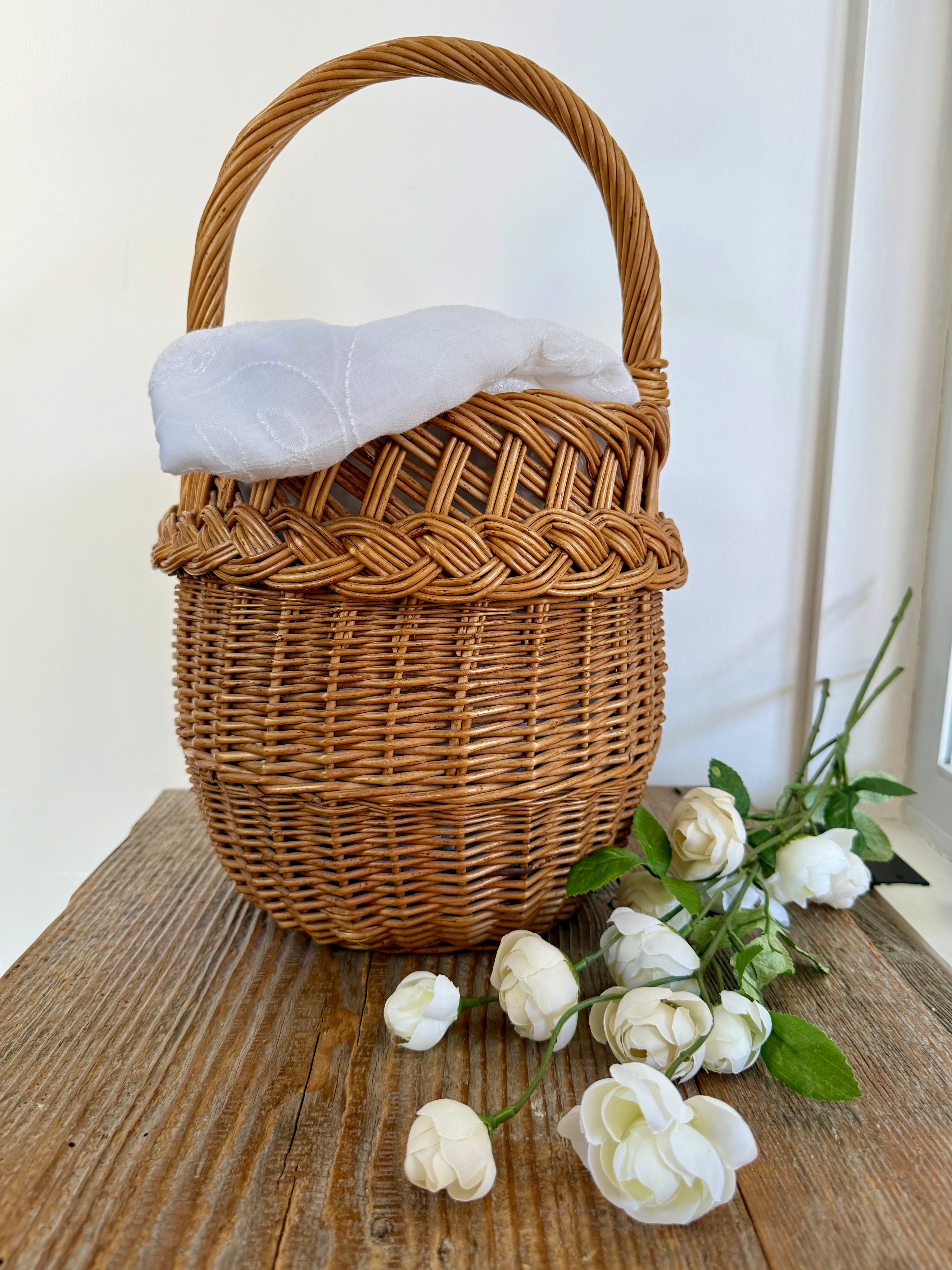 Vintage woven Basket
