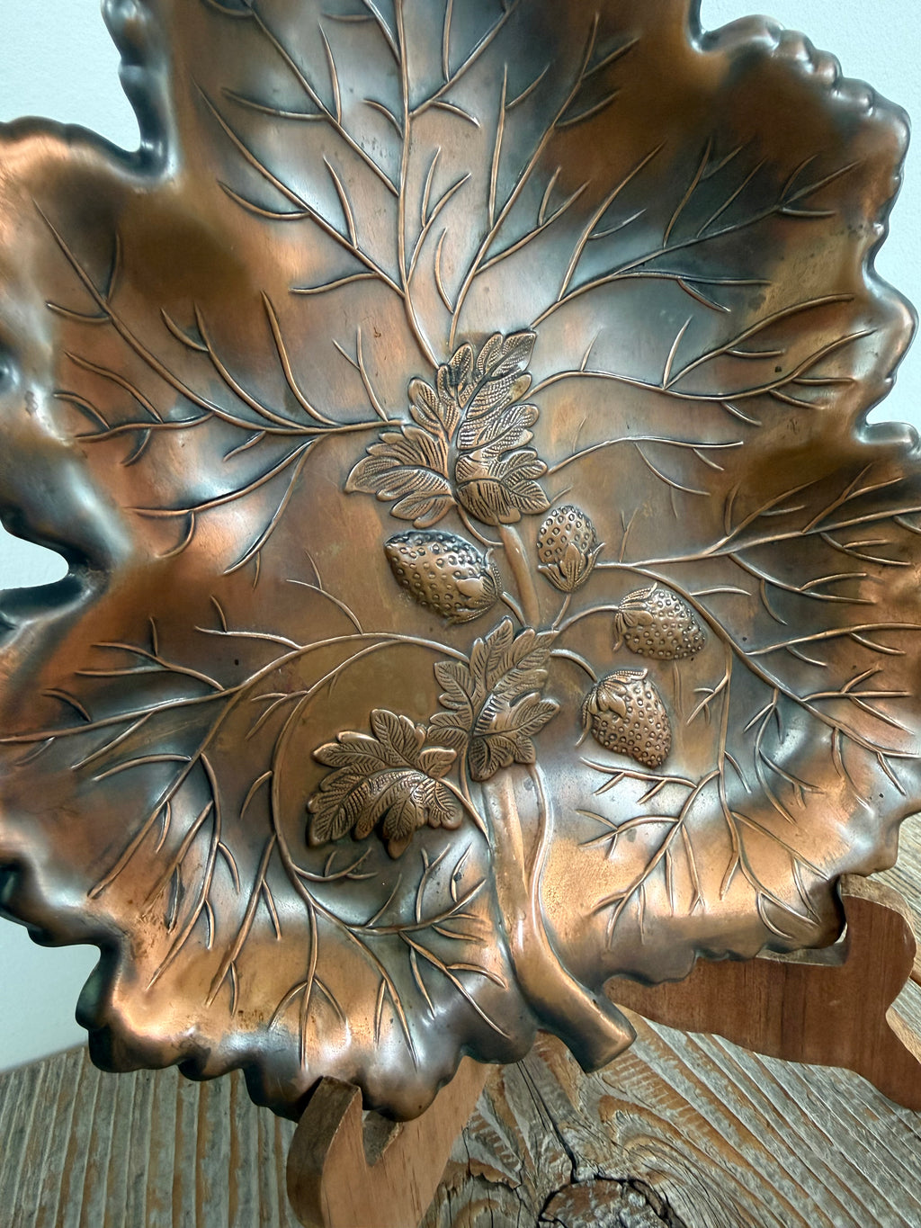 Coppercraft Guild Leaf Tray