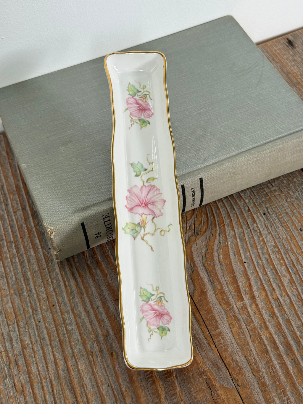 Vintage Royal Staffordshire Fine Bone China Narrow Tray