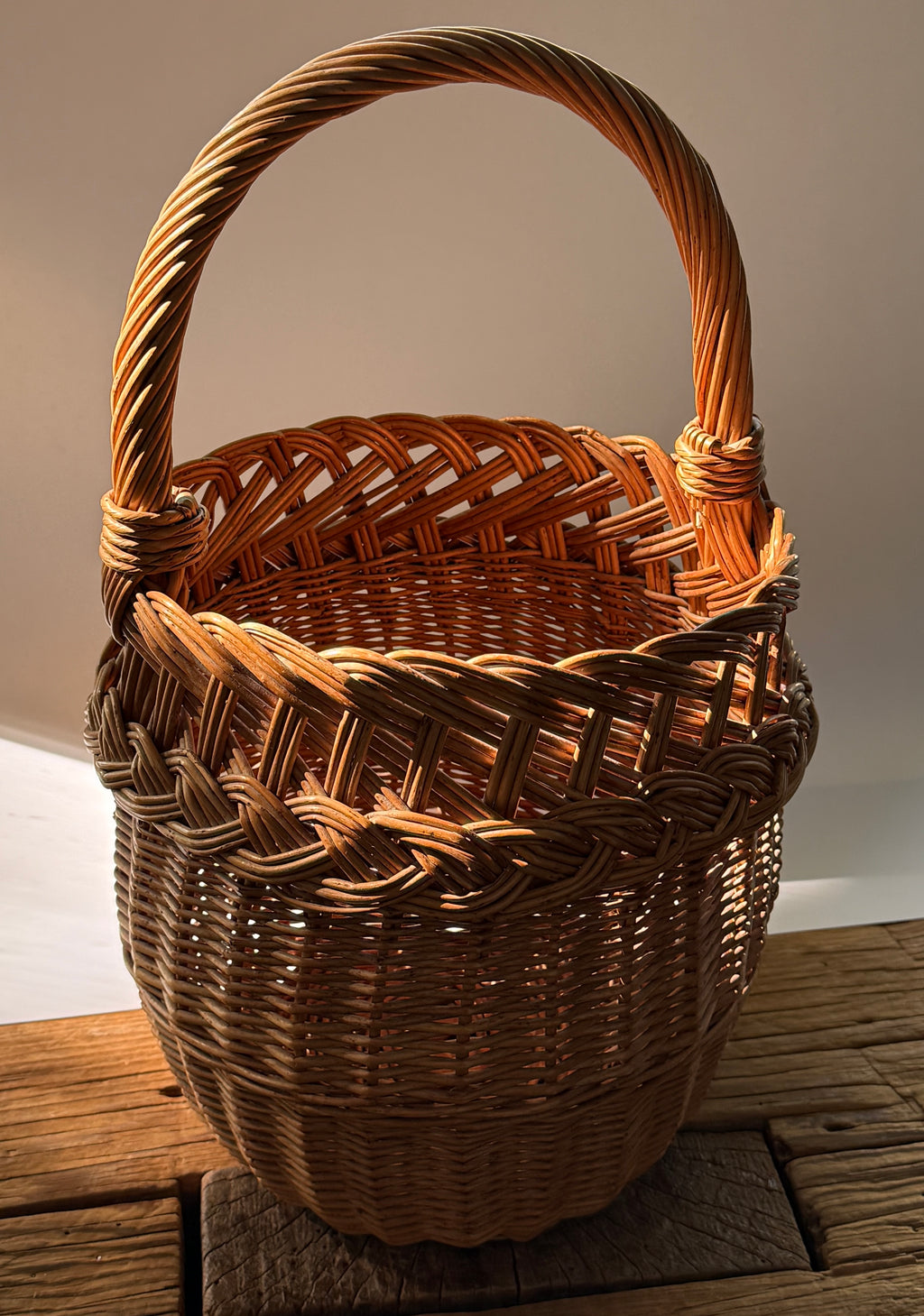 Vintage woven Basket