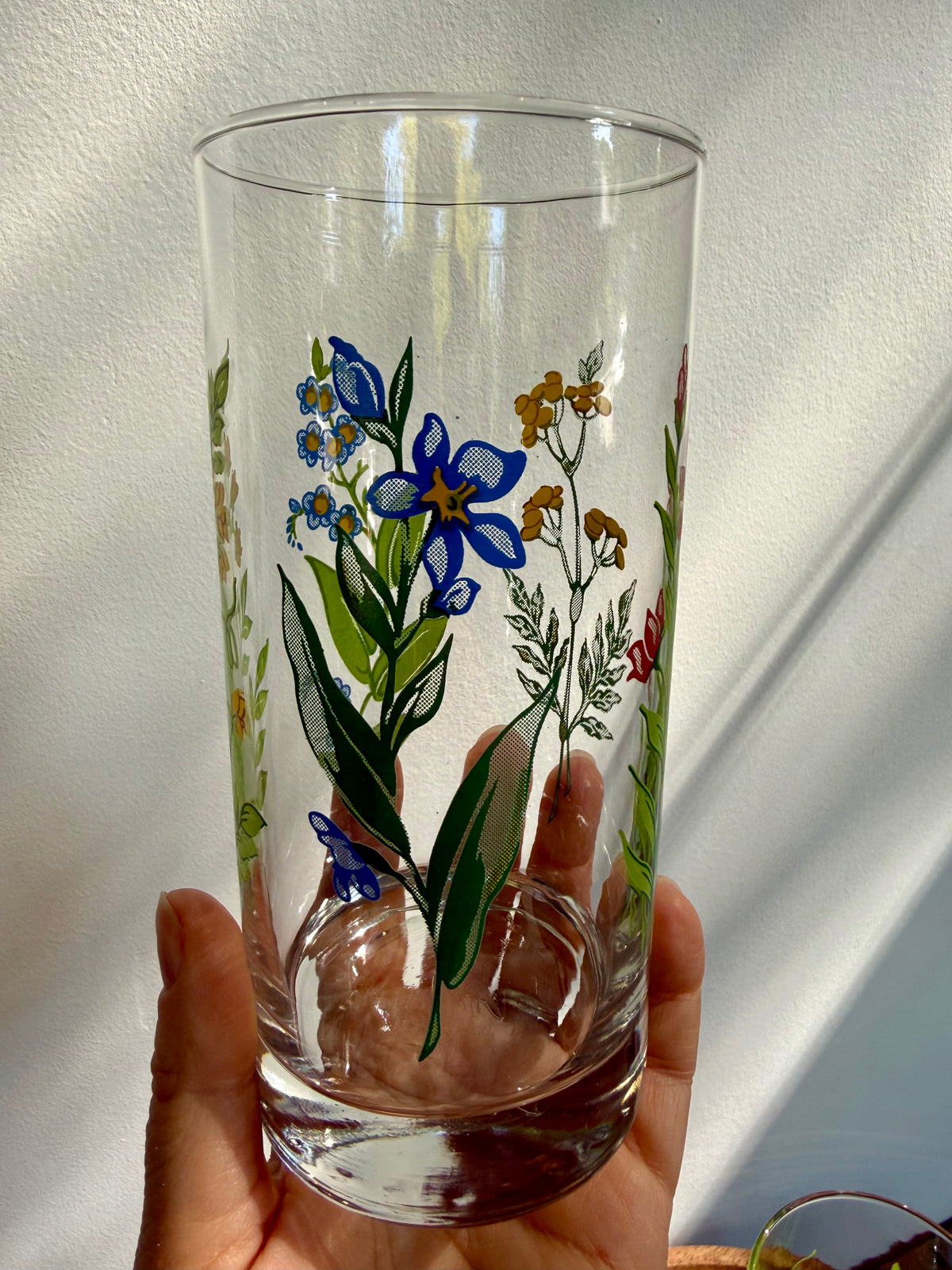 Vintage Corning Corelle 'My Garden' Tumblers, set of 2