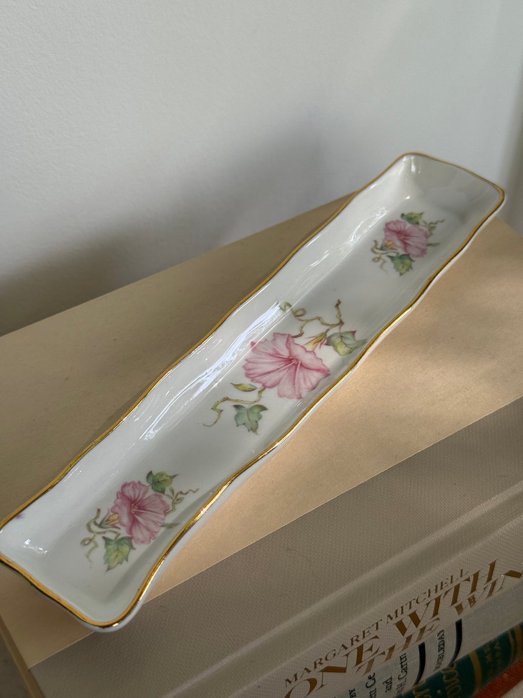Vintage Royal Staffordshire Fine Bone China Narrow Tray