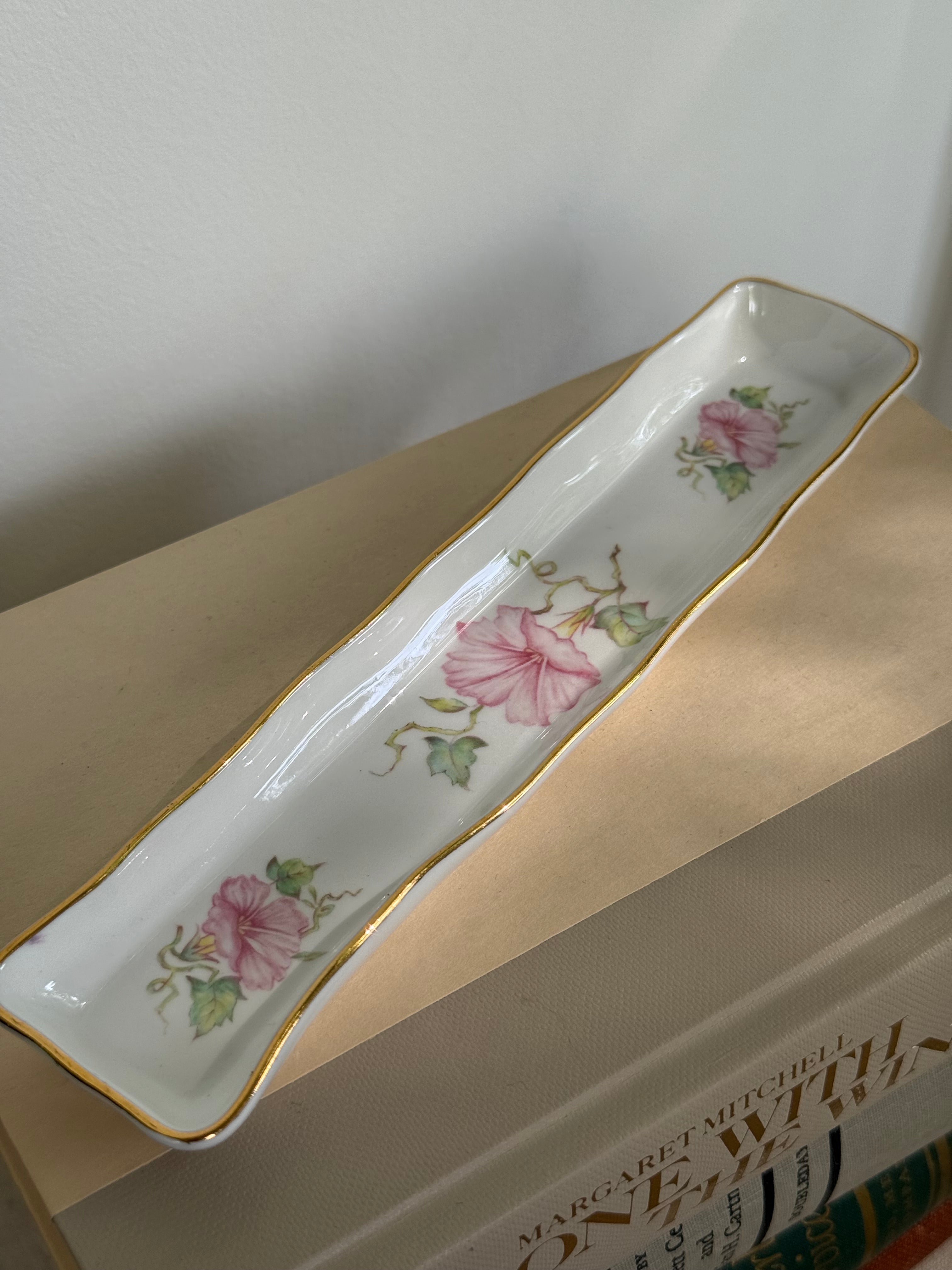 Vintage Royal Staffordshire Fine Bone China Narrow Tray