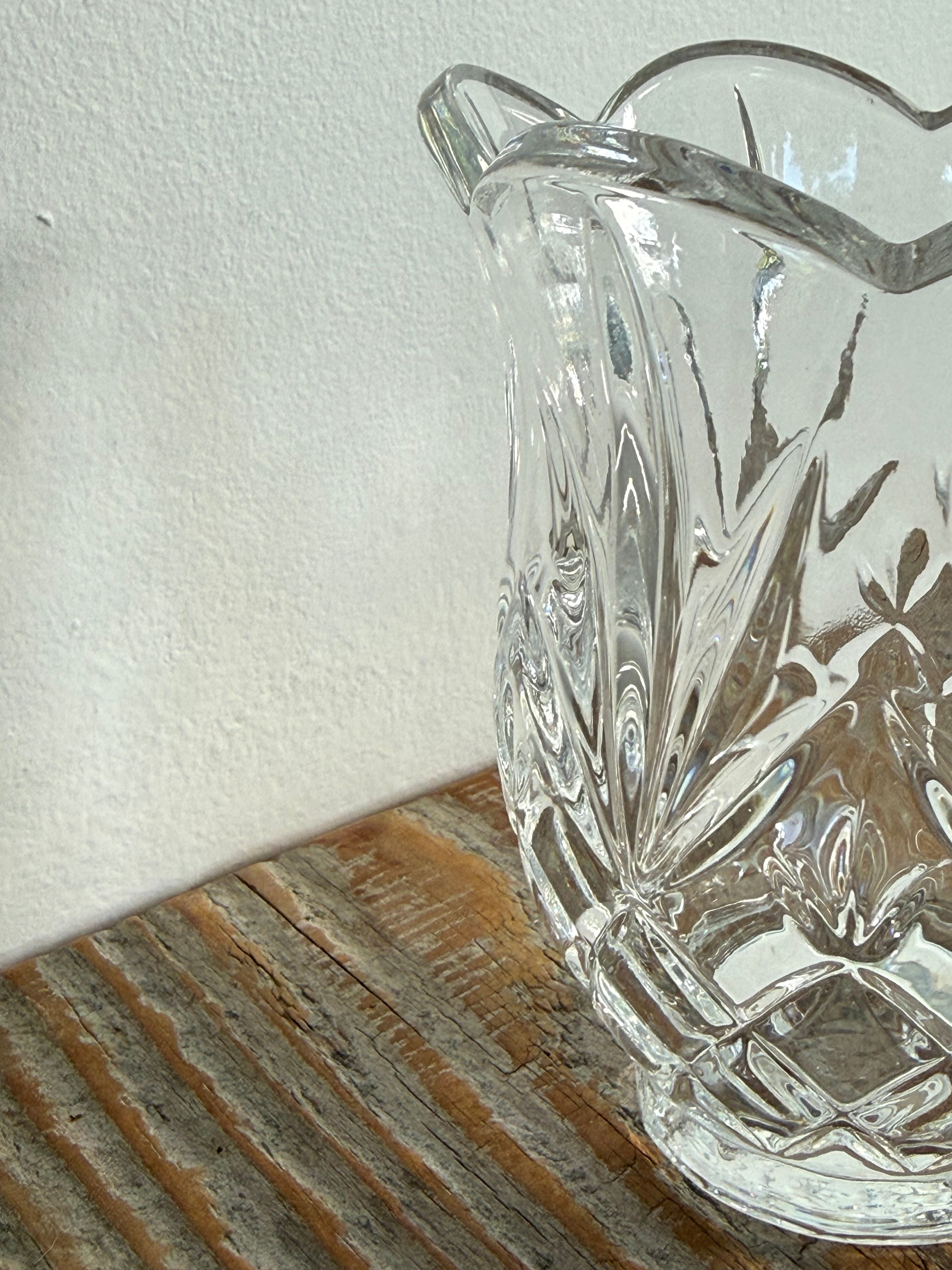 Vintage St. George Crystal 'Tulip Collection' Bud Vase