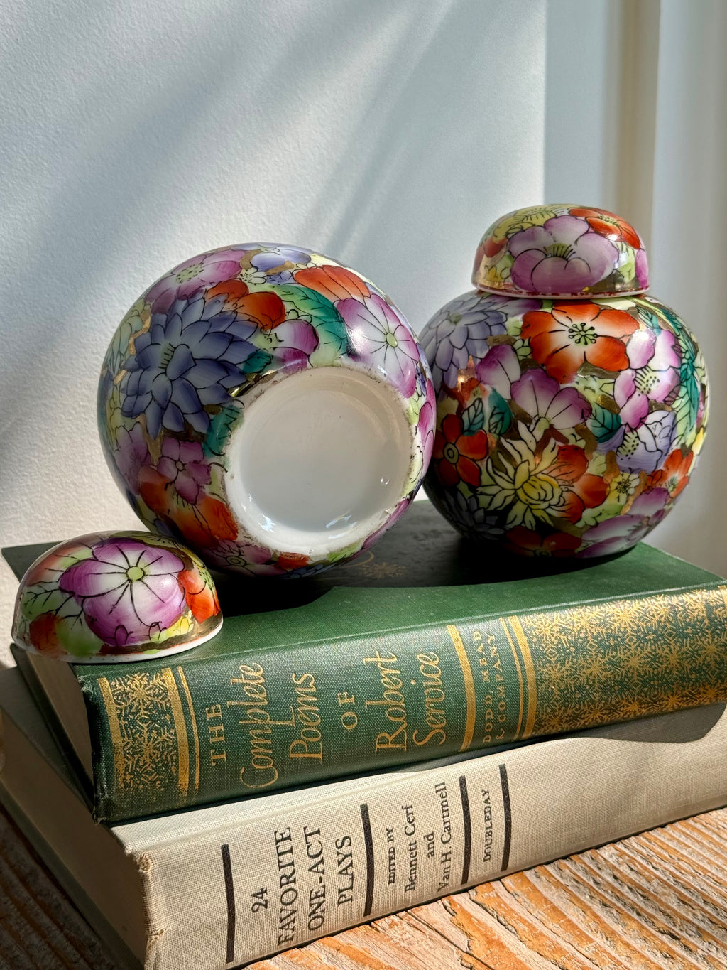 Chinoiserie Ginger Vases