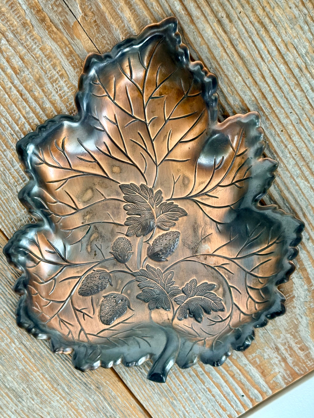 Coppercraft Guild Leaf Tray