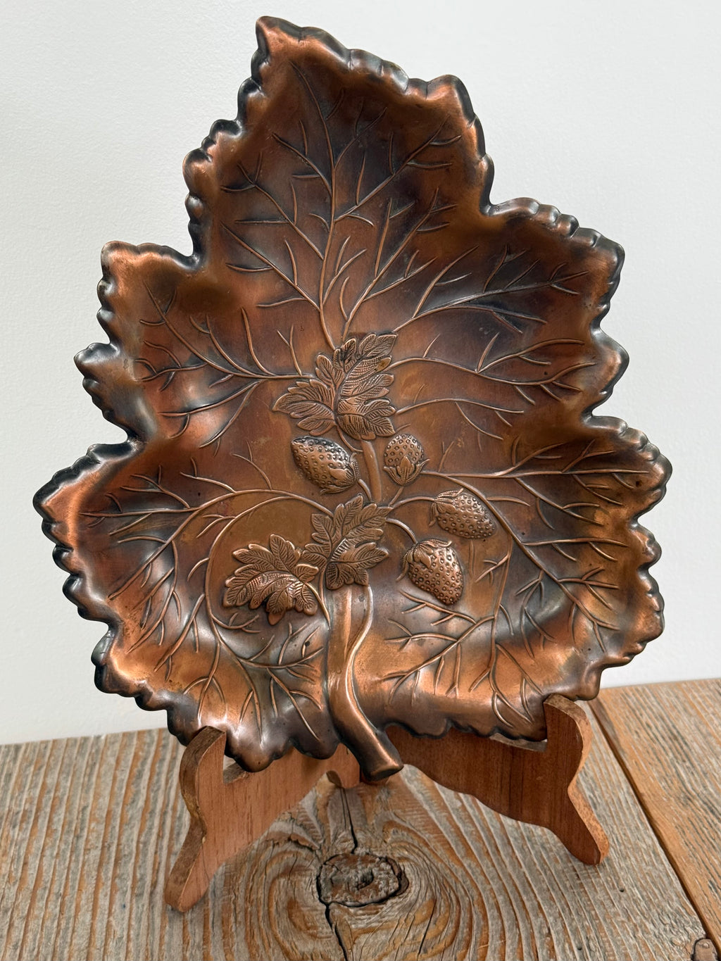 Coppercraft Guild Leaf Tray