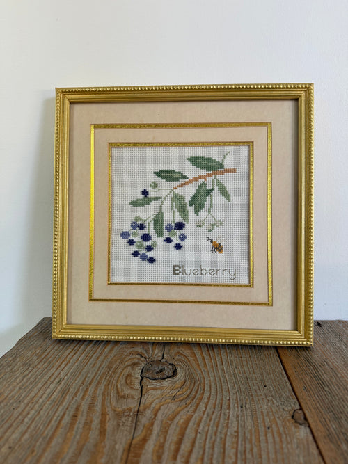Blueberry Cross-Stitch