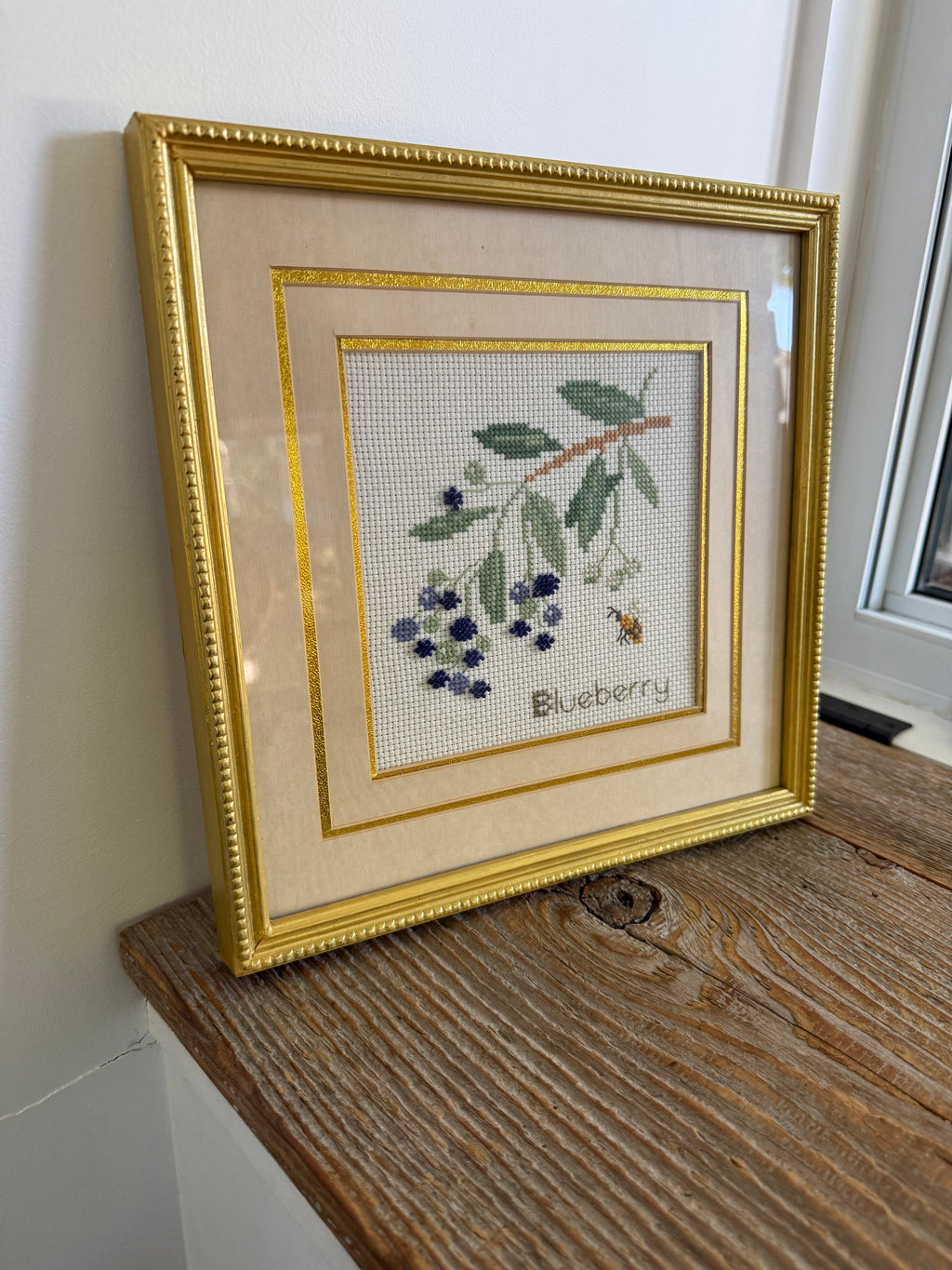Blueberry Cross-Stitch
