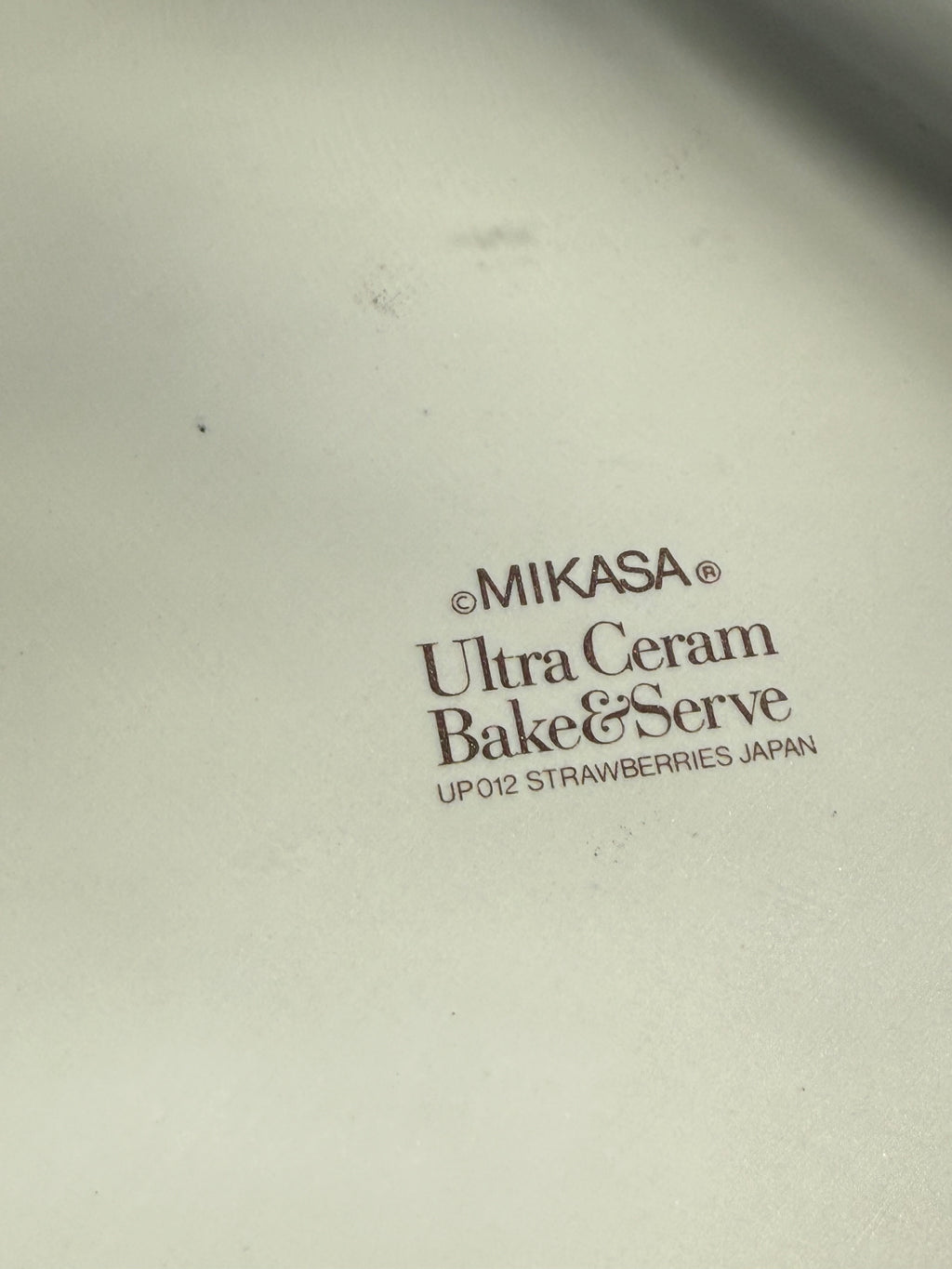 Mikasa Strawberry Tart Dish