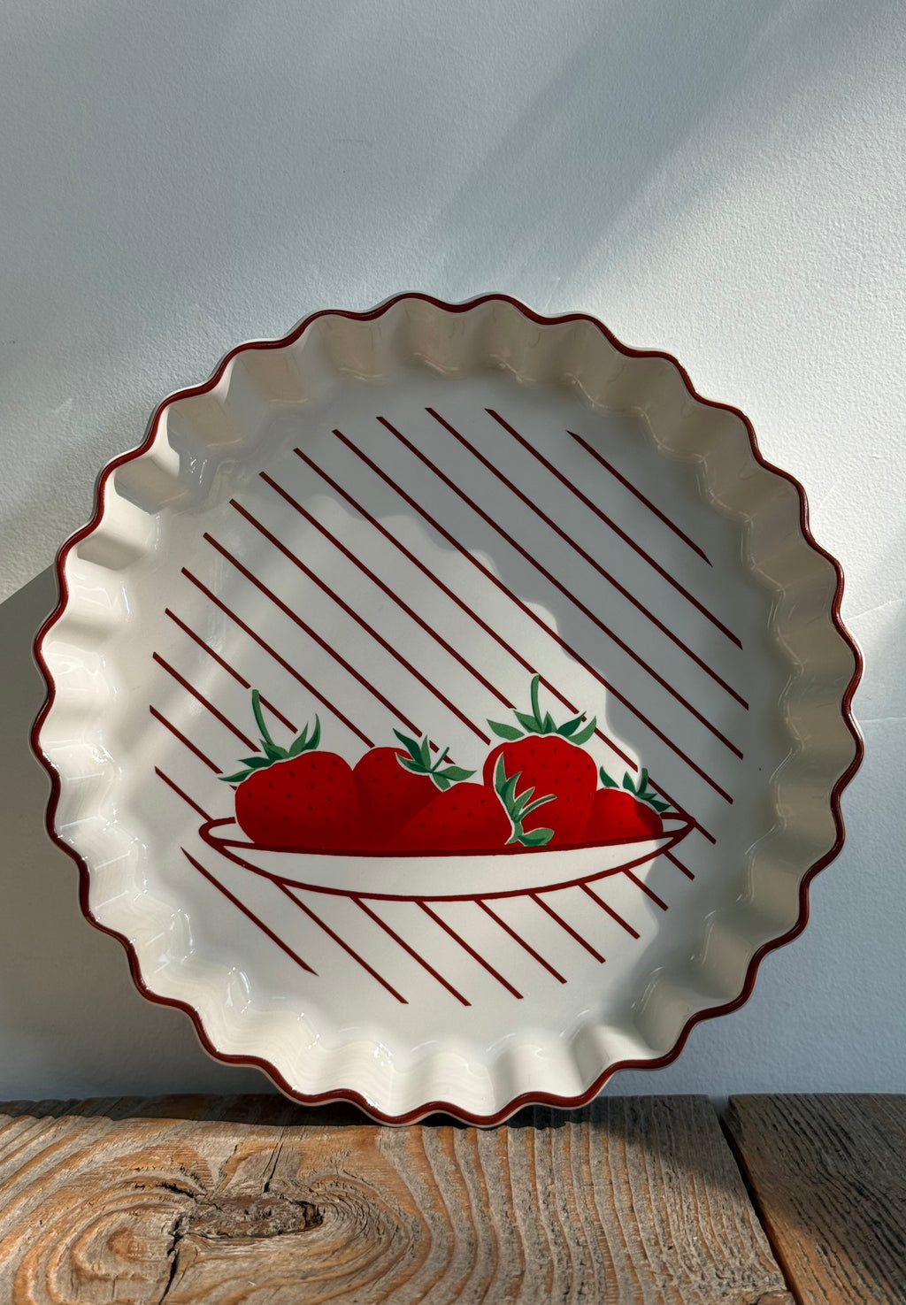 Mikasa Strawberry Tart Dish