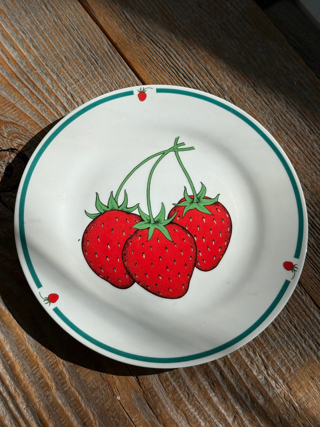 Strawberry Side Plate