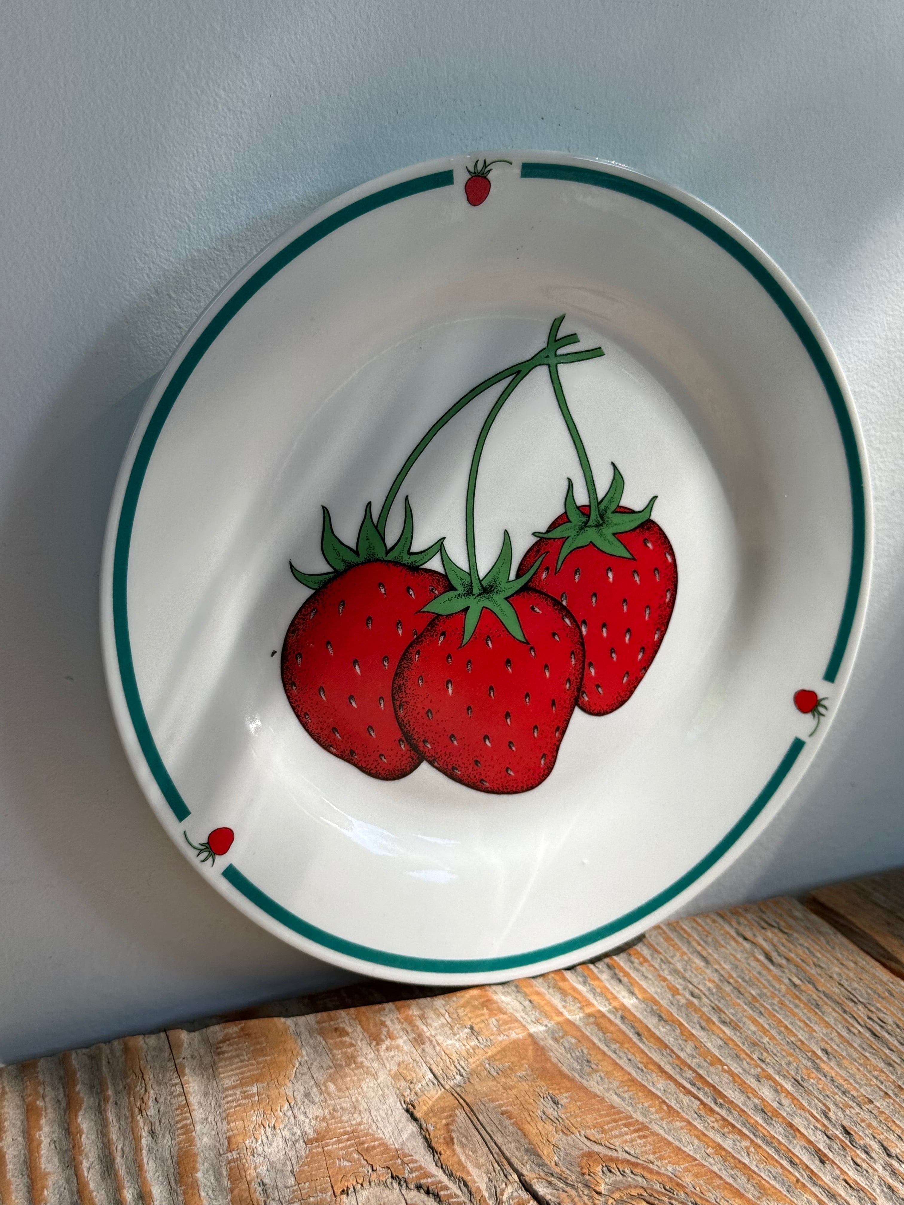 Strawberry Side Plate