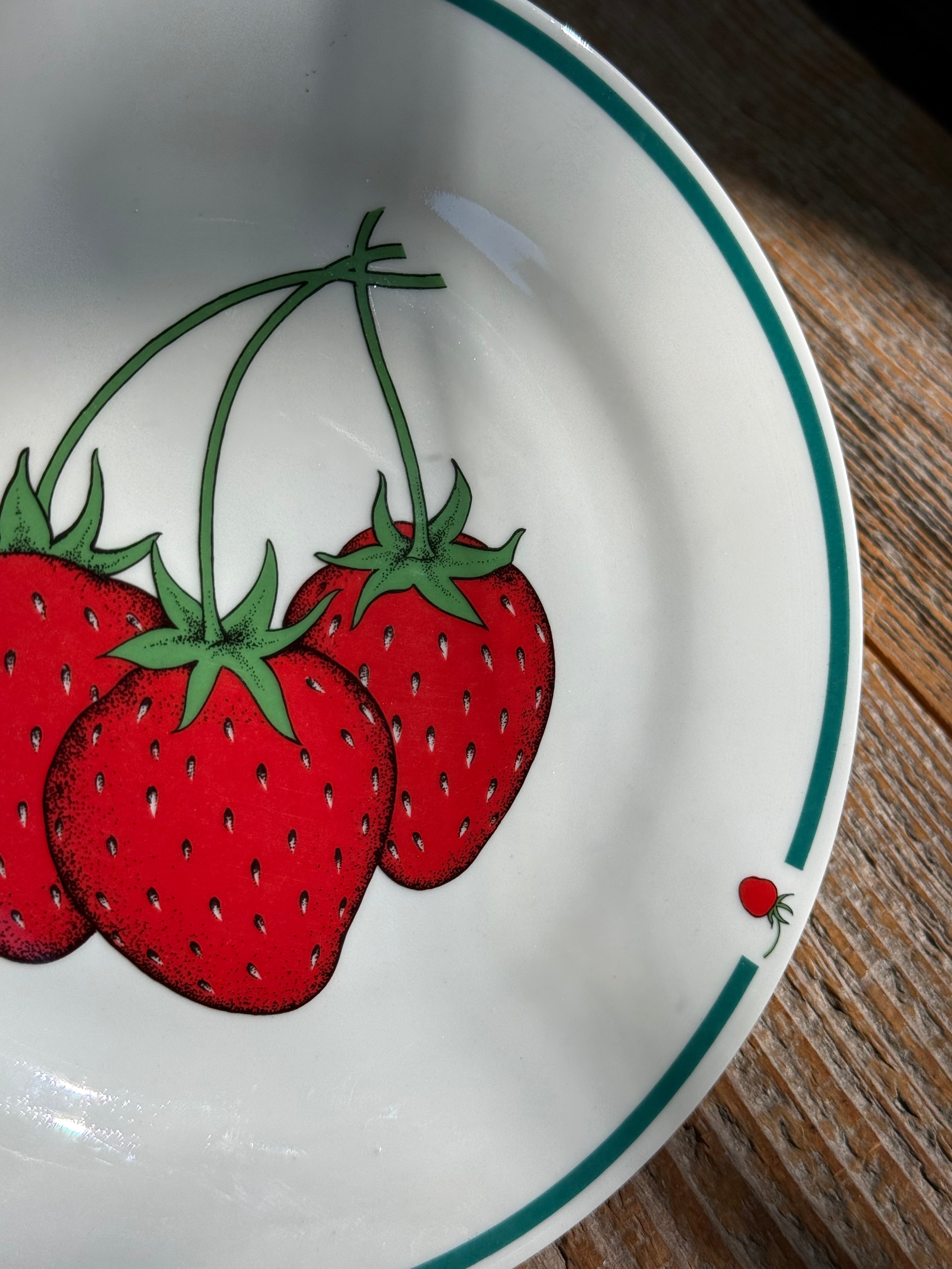 Strawberry Side Plate