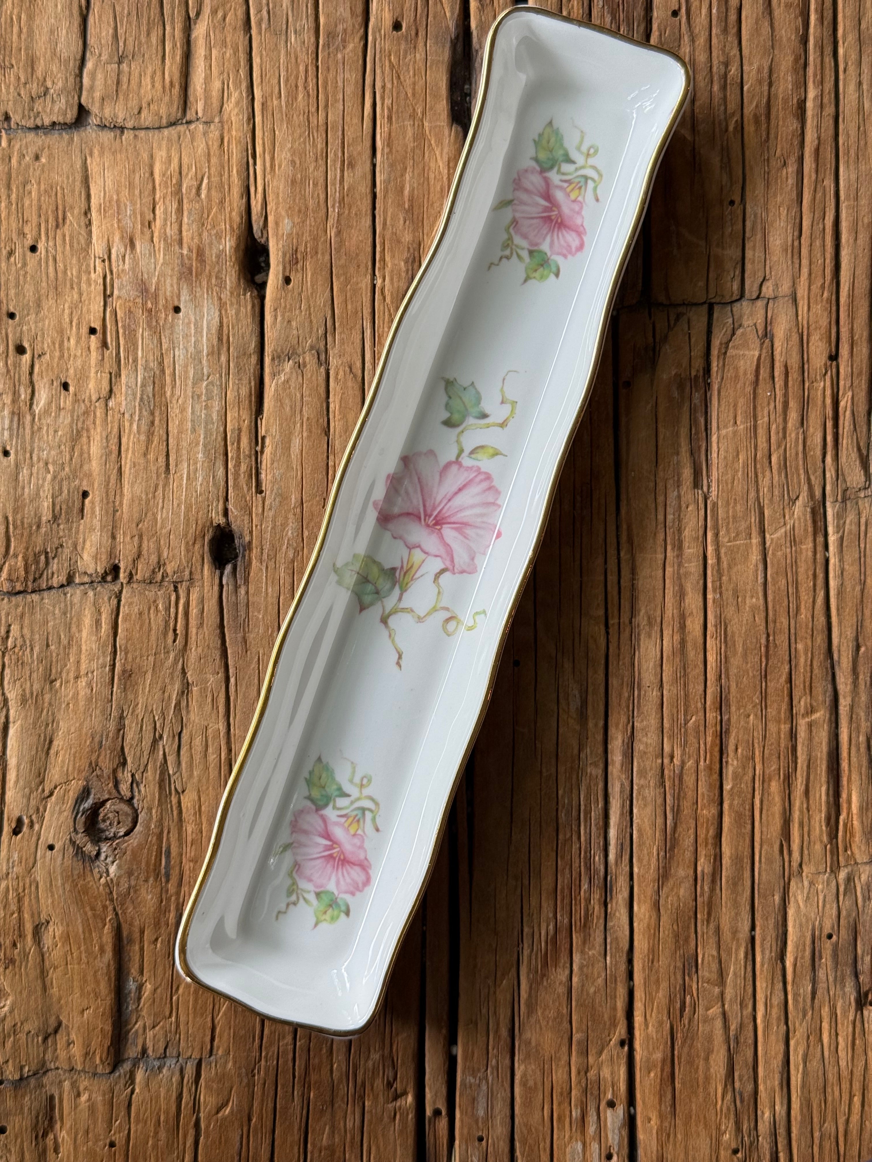 Vintage Royal Staffordshire Fine Bone China Narrow Tray