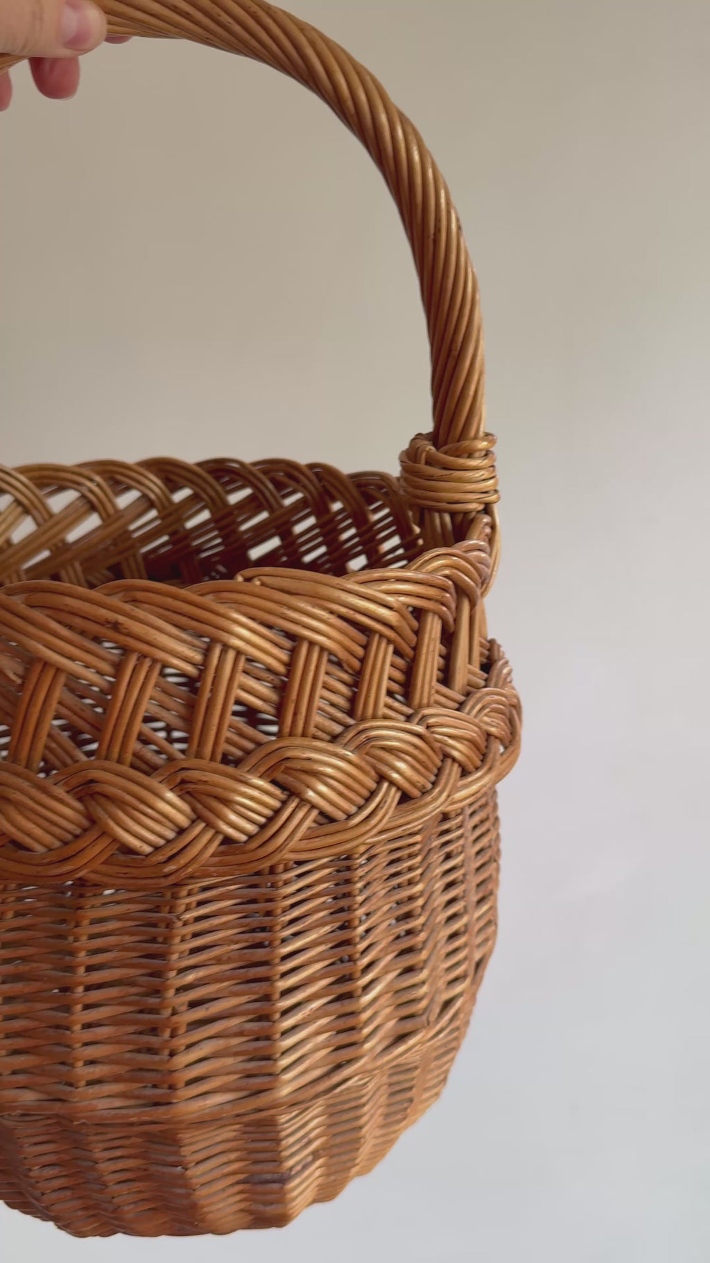 Vintage woven Basket