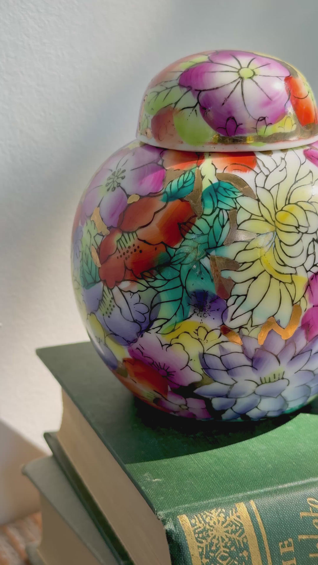 Chinoiserie Ginger Vases