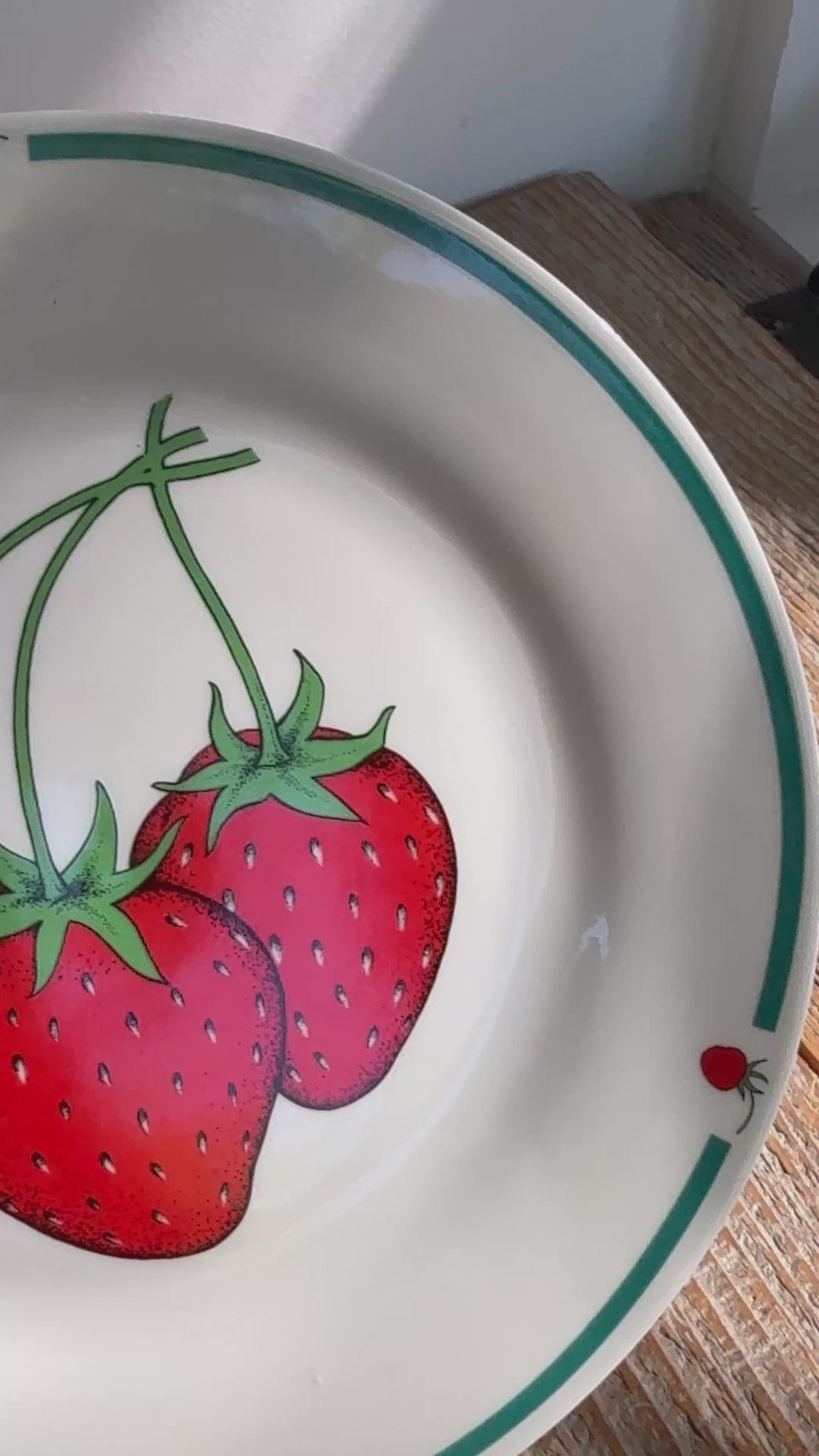Strawberry Side Plate